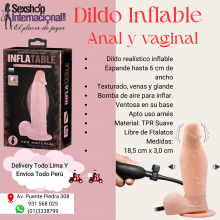 INFLABLE REALISTA DUAL ANAL Y VAGINAL SEXSHOP PTE PIEDRA 931568025 